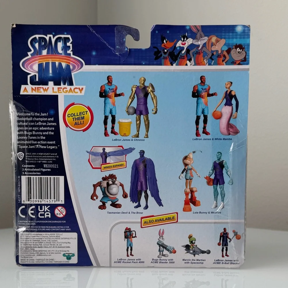 Space Jam Action Figure Set Toys Bundle Lot NIB/NIP Collectibles Basketball
